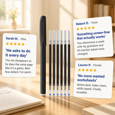 The Vanishing Ink Pen - Classified Set (7-Pack)