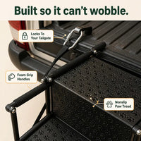 PupRamp 4-Step - Folding Dog Car Stairs
