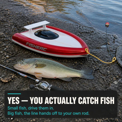 CastFar - RC Bait Delivery Fishing Boat