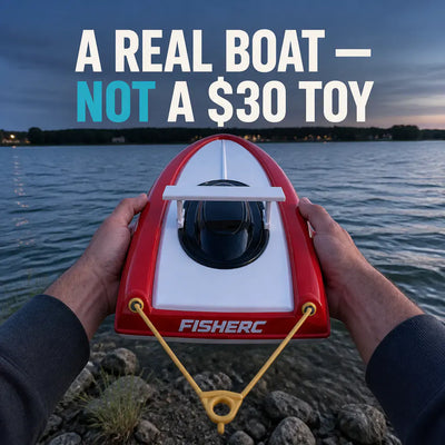 CastFar - RC Bait Delivery Fishing Boat