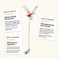 DragonClip - Realistic Bug Deterrent (3-Pack)