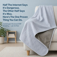 SilverShield - EMF Blocking Organic Cotton Blanket