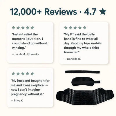 BumpSupport - Breathable Pregnancy Belly Band