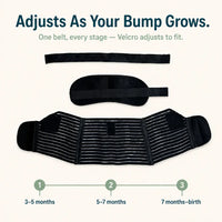 BumpSupport - Breathable Pregnancy Belly Band