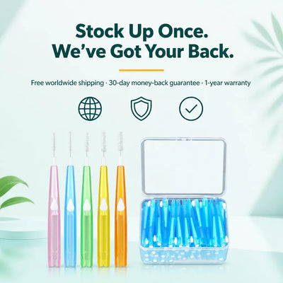 GapClean - Interdental Brush Picks (30-Pack)