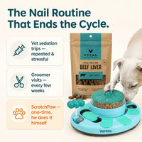 ScratchPaw - Dog Nail File & Treat Puzzle Board