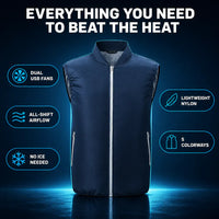 ChillVest - USB Fan Cooling Work Vest