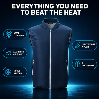 ChillVest - USB Fan Cooling Work Vest