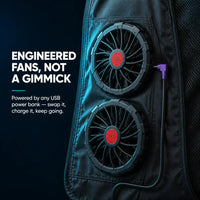 ChillVest - USB Fan Cooling Work Vest