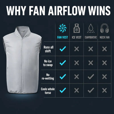 ChillVest - USB Fan Cooling Work Vest