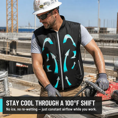 ChillVest - USB Fan Cooling Work Vest