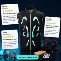 ChillVest - USB Fan Cooling Work Vest