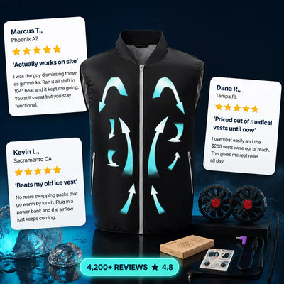ChillVest - USB Fan Cooling Work Vest