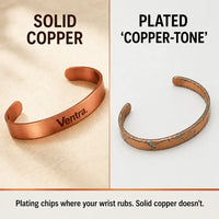 The Pure Copper Cuff - Adjustable Open Bangle