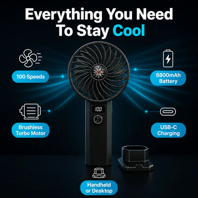 JetBreeze 100 - Brushless Handheld Turbo Fan