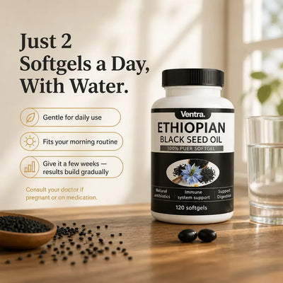 Nigella Gold - Ethiopian Black Seed Oil