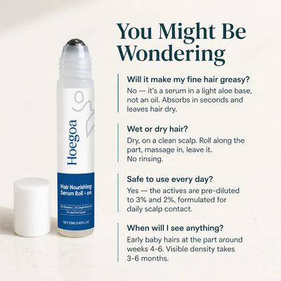 RootRoll - Scalp Serum Roll-On for Thinning Hair