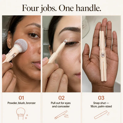 MorphBrush 4-in-1 - Magnetic Makeup Brush