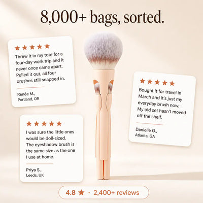 MorphBrush 4-in-1 - Magnetic Makeup Brush