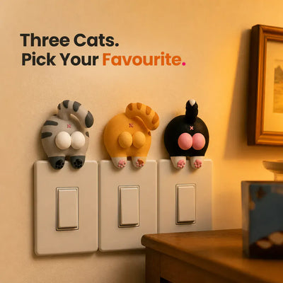 The Cat Butt Switch Plate