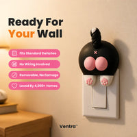 The Cat Butt Switch Plate