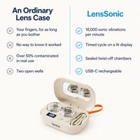 LensSonic - Ultrasonic Contact Lens Cleaner