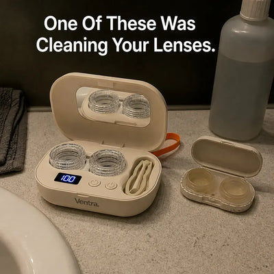 LensSonic - Ultrasonic Contact Lens Cleaner