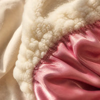 The Bunny Bonnet - Satin-Lined Sherpa Hood