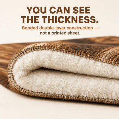 CabinThrow - Faux Deer Hide Sherpa Blanket