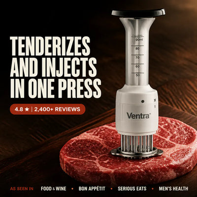 FlavorJet 2-in-1 - Meat Tenderizer & Marinade Injector