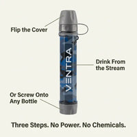 HydraStraw - Emergency Water Filter & Bag