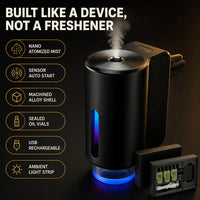 AromaDrive - Rechargeable Car Diffuser