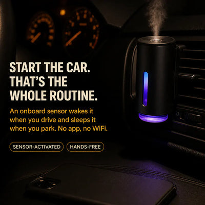 AromaDrive - Rechargeable Car Diffuser