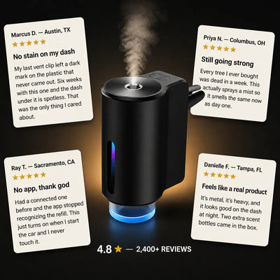 AromaDrive - Rechargeable Car Diffuser