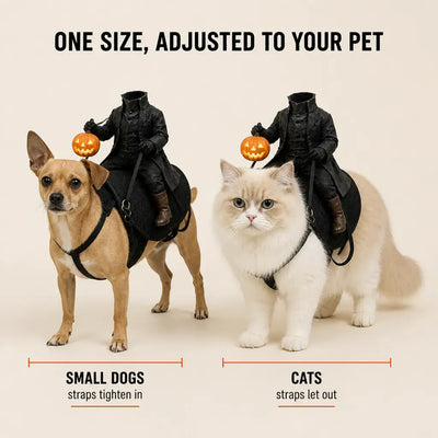 The Headless Rider - Pet Halloween Costume