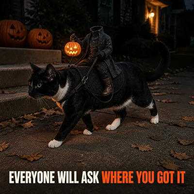 The Headless Rider - Pet Halloween Costume