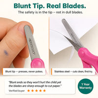 LeftyCut - Left-Handed School Scissors