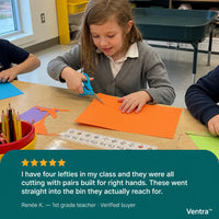 LeftyCut - Left-Handed School Scissors