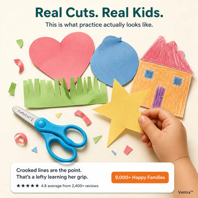 LeftyCut - Left-Handed School Scissors