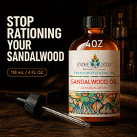 Sandalwood Essential Oil - 118ml for Diffuser & Skin