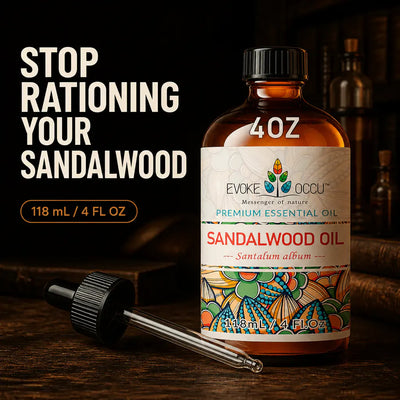 Sandalwood Essential Oil - 118ml for Diffuser & Skin