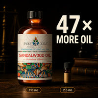 Sandalwood Essential Oil - 118ml for Diffuser & Skin