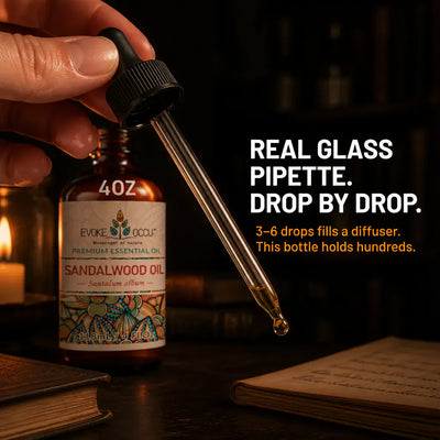 Sandalwood Essential Oil - 118ml for Diffuser & Skin