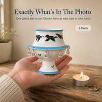 The Tilted Cup - Hand-Finished Ceramic Accent
