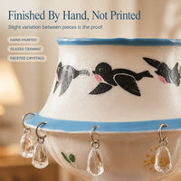 The Tilted Cup - Hand-Finished Ceramic Accent