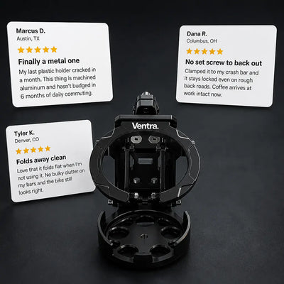 Ventra - Heavy-Duty Foldable Cup Holder